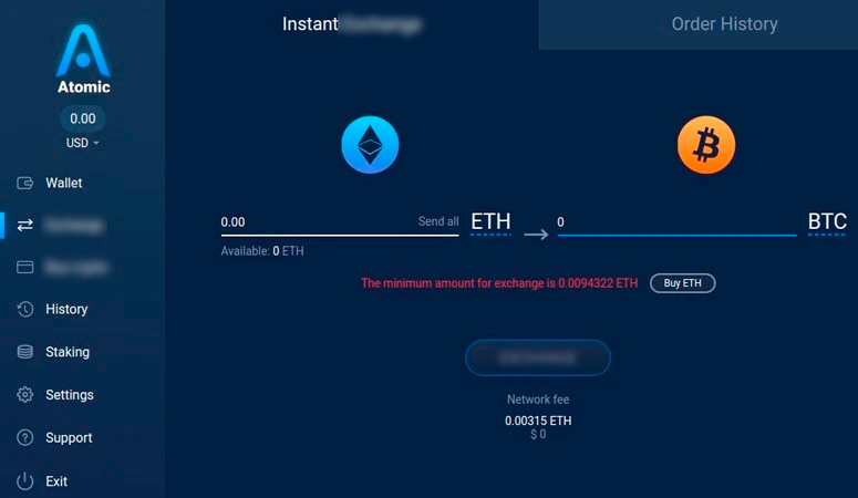 Страница сервиса