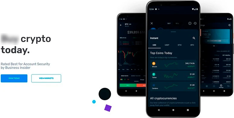 Главная страница Bittrex