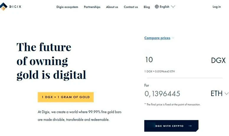 Стартап из Сингапура Digix