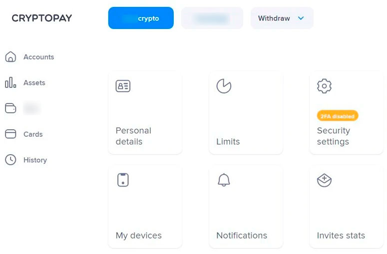 Аккаунт пользователя