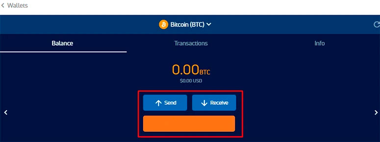 Криптовалютный сайт